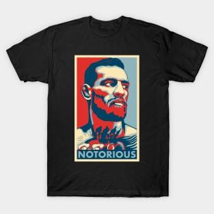 Conor McGregor "Hope" Poster T-Shirt